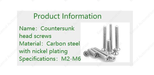 Electronic screws M4*9